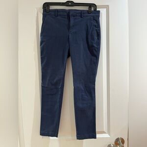 Banana republic navy chino Sloan pant in size 0S